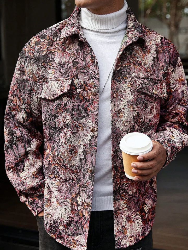 Tapestry Floral Overshirt