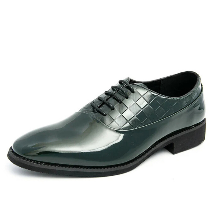 Grid Patent Oxfords